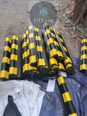 Thanh ốp góc kích thước 800x100x10mm Tròn. Dán Decal phản quang. Bảo vệ góc tường, góc cột. Bao phụ kiện lắp đặt