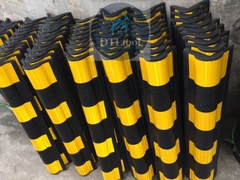 Thanh ốp góc kích thước 800x100x10mm Tròn. Dán Decal phản quang. Bảo vệ góc tường, góc cột. Bao phụ kiện lắp đặt