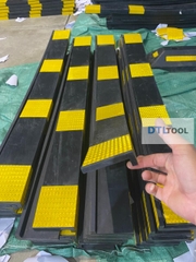Thanh Ốp Góc Cao Su Chữ L 1000x100x10mm Dán Decal Phản Quang ADTL | Bảo Vệ Góc Tường, Góc Cột Nhà Xe & Nhà Xưởng