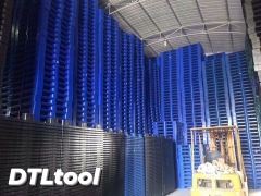 Pallet nhựa 1100x1100x140mm - Tải trọng 700-1400Kg - Xanh dương - BPG110.110.NP02-1