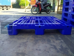 Pallet nhựa 1200x1000x150mm - Tải trọng 1000-4000Kg - Xanh dương - BPG120.100.OP11-1