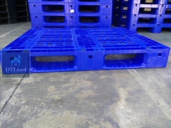 Pallet nhựa 1200x1000x150mm - Tải trọng 1000-4000Kg - Xanh dương - BPG120.100.OP11-1