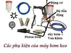 Phụ kiện máy bơm chống thấm - Cần bơm keo PU