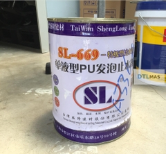 Keo PU Trương Nở Chống Thấm SL-669 10kg | Keo Bơm Chặn Nước Xử Lý Nứt Bê Tông