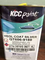Sơn Chịu Nhiệt KCC QT606 Thùng 4L – Sơn Silicone Chịu Nhiệt Đến 600°C (Đặt Hàng)