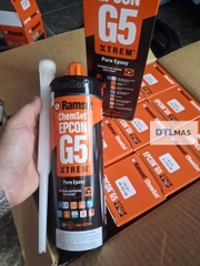 Ramset Chemset Epcon G5 Xtrem 600ml  - Keo Epoxy neo, cấy sắt thép 2 thành phần