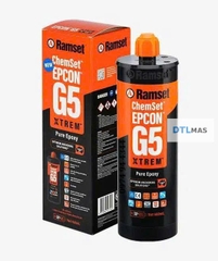 Ramset Chemset Epcon G5 Xtrem 600ml  - Keo Epoxy neo, cấy sắt thép 2 thành phần