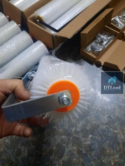 Rulo phá bọt khí rộng 50cm. Lu nhựa 50cm x đường kính 7cm x gai 13-20mm