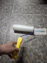 Rulo Phá Bọt Khí Nhựa VDTL 230mm – Gai 13mm | Con Lăn Gai Epoxy, Vữa Tự San Phẳng
