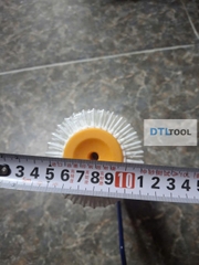 Rulo Phá Bọt Khí Nhựa VDTL 230mm – Gai 13mm | Con Lăn Gai Epoxy, Vữa Tự San Phẳng