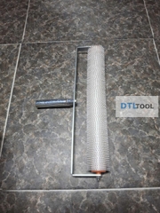 Rulo Phá Bọt Khí Nhựa VDTL 500mm – Gai 13mm | Con Lăn Gai Epoxy, Vữa Tự San Phẳng