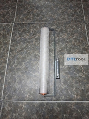 Rulo Phá Bọt Khí Nhựa VDTL 500mm – Gai 13mm | Con Lăn Gai Epoxy, Vữa Tự San Phẳng