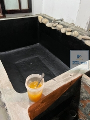 Flintkote No.3 - Lon 1 Lít. Chống thấm gốc Bitum Polymer đàn hồi một thành phần. Dùng được cho bể cá Koi, ống thép
