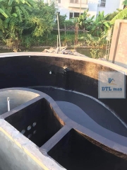 Flintkote No.3 - Lon 1 Lít. Chống thấm gốc Bitum Polymer đàn hồi một thành phần. Dùng được cho bể cá Koi, ống thép
