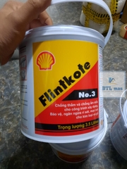 Flintkote No.3 - Lon 3.5 lít. Chống thấm gốc Bitum Polymer đàn hồi một thành phần. Dùng được cho bể cá Koi, bể nước, ống thép