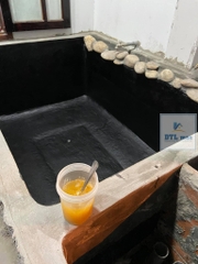 Flintkote No.3 - Lon 3.5 lít. Chống thấm gốc Bitum Polymer đàn hồi một thành phần. Dùng được cho bể cá Koi, bể nước, ống thép