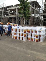 Flintkote No.3 - Thùng 18 lít. Chống thấm gốc Bitum Polymer đàn hồi một thành phần. Dùng được cho bể nước, bể cá Koi, ống thép