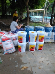 Flintkote No.3 - Thùng 18 lít. Chống thấm gốc Bitum Polymer đàn hồi một thành phần. Dùng được cho bể nước, bể cá Koi, ống thép