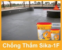 Sika 1F Thùng 18kg - Hợp chất chống thấm cho bề mặt bê tông và vữa - Chống thấm pha xi măng