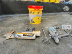 Sika 1F Thùng 18kg - Hợp chất chống thấm cho bề mặt bê tông và vữa - Chống thấm pha xi măng