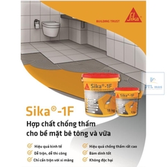 Sika 1F (Thùng 06Kg) - Hợp chất chống thấm cho bề mặt bê tông và vữa