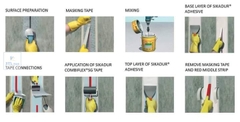 Combiflex SG-10 P Tape 0.2x25 - Băng chống thấm gốc Polyolefin cải tiến