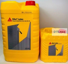 Sika Latex 25L – Phụ Gia Chống Thấm & Kết Nối Bê Tông