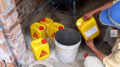 Sika Latex TH Can 5 Lít - Phụ Gia Chống Thấm Và Tác Nhân Kết Nối