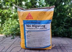Sika Monotop 166 Migrating - Bao 25kg - Vữa chống thấm tinh thể thẩm thấu gốc xi măng