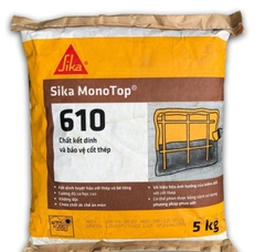 Sika MonoTop 610 - Túi 5kg - Chất kết dính và bảo vệ cốt thép