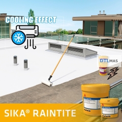 Sika Raintile 20kg - Sơn chống thấm đàn hồi gốc Acrylic, kháng UV