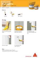 Sika Raintile 20kg - Sơn chống thấm đàn hồi gốc Acrylic, kháng UV