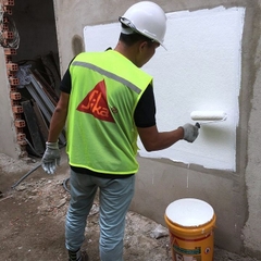 Sika Raintile 4kg - Sơn chống thấm đàn hồi gốc Acrylic, kháng UV