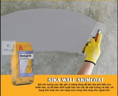 Sika Skimcoat VN 25kg - Lớp phủ nhẵn mịn cho trần và tường