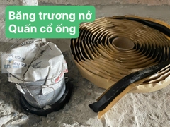 Sika Swellstop II - Thanh cao su trương nở chống thấm mạch ngừng bê tông, cổ ống. Tiết diện 19x9mm