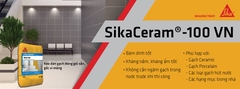 SikaCeram 100HP Grey 25kg - Keo dán gạch cao cấp
