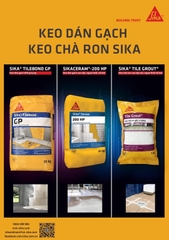 SikaCeram 200HP White 25Kg - Keo dán gạch gốc xi măng polymer dùng cho tấm lớn màu Trắng