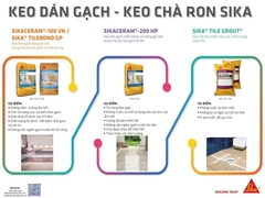 SikaCeram 200HP White 25Kg - Keo dán gạch gốc xi măng polymer dùng cho tấm lớn màu Trắng