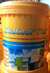 SikaCoat Plus 20kg - Sơn chống thấm nội ngoại thất đàn hồi gốc Acrylic