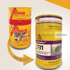Sikadur 731 Đổi Tên 》SikaDur 31 CF Normal Bộ 1.2Kg - Keo Epoxy 2 thành phần. Kết dính đa năng, cấy thép D<18