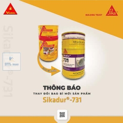 Sikadur 731 Đổi Tên 》SikaDur 31 CF Normal Bộ 1.2Kg - Keo Epoxy 2 thành phần. Kết dính đa năng, cấy thép D<18