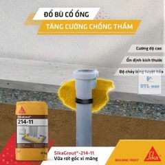 SikaGrout 214-11 25kg - Vữa rót không co ngót Mác 600#