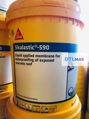 Sikalastic 590 - Thùng 20Kg - Chống thấm 1 thành phần, gốc Polyurethane-Acrylic phân tán, được cải thiện khả năng kháng lại sự đọng nước, kháng tia UV tuyệt hảo