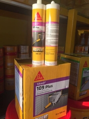 Sikasil 109Plus - Màu Đen - Keo trám khe Silicone gốc axit mau khô dán kính