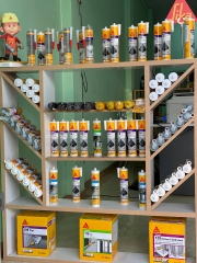 Sikasil 109Plus - Màu Đen - Keo trám khe Silicone gốc axit mau khô dán kính