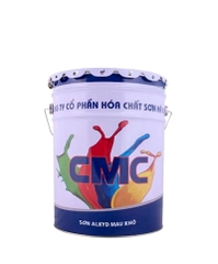 Sơn Alkyd Chống Rỉ MAU KHÔ CMC - Màu Nâu Đỏ - Thùng 20Kg
