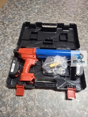 Súng bơm keo hai thành phần dùng Pin - Sika Anchorfix 3001, Hilti RE10, Saveto