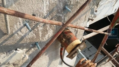 Súng bơm keo cấy thép Fischer. Dùng cho các dòng keo cấy thép Fischer EB 390S, EM 390S, EB II 585S