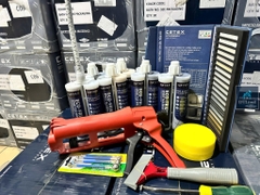 Súng bơm keo chít mạch gạch Epoxy 2 thành phần - Nhựa IDTL - Bơm Saveto, Cetex, IronX, ...