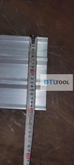 Thước Gạt Bê Tông Siêu Phẳng Nhôm Dày 1200x200mm – Tay Cầm Nối Dài 5.4m